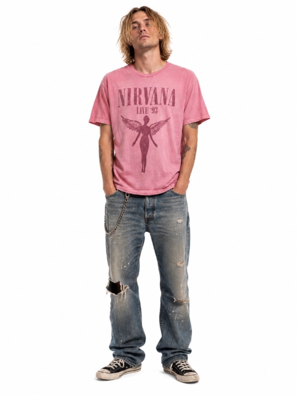 Nirvana Shirt 1X In Utero Pink